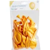 Lot de 20 ballons en latex jaune