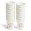 Lot de 50 gobelets jetables en carton