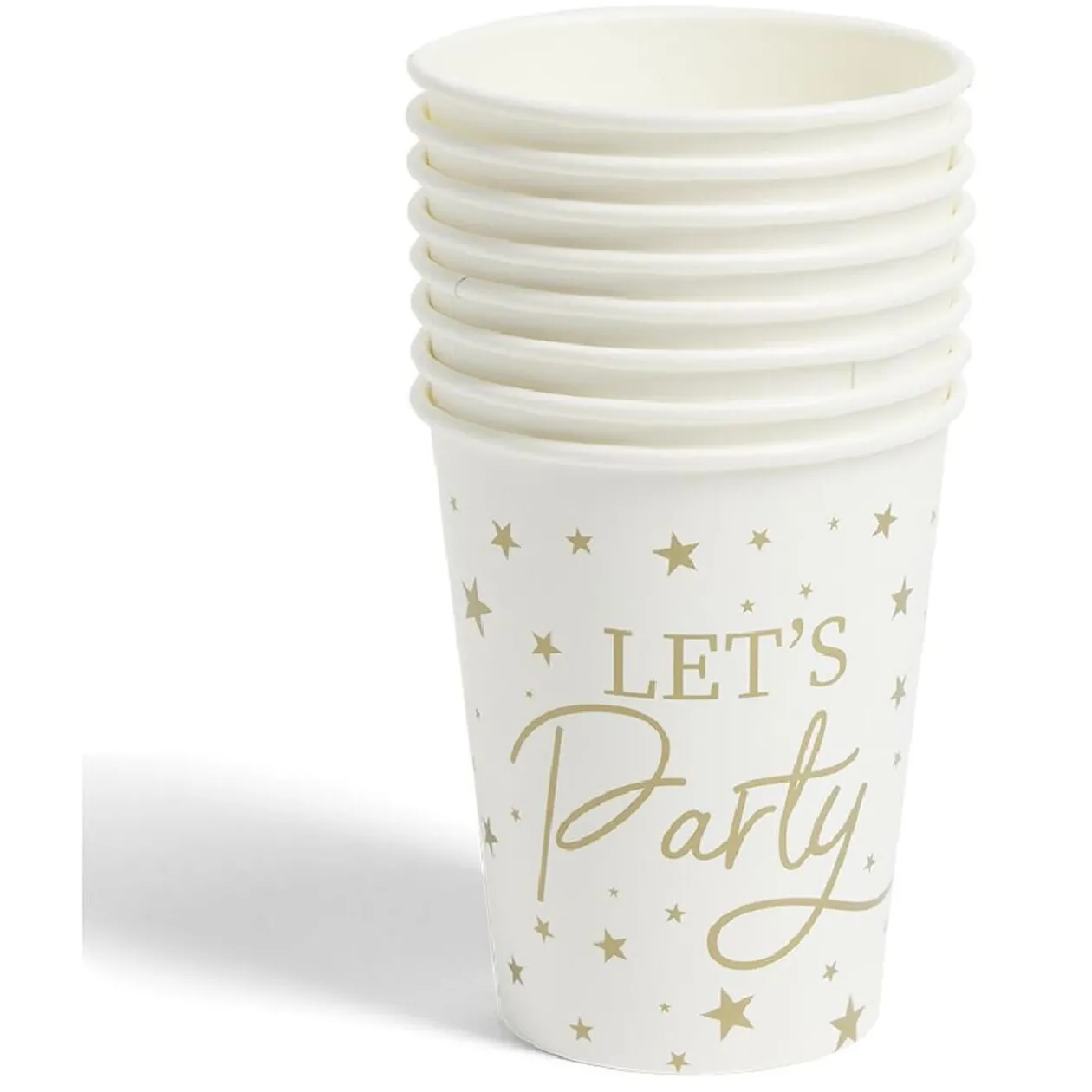 Lot de 8 gobelets Let's Party carton 24cl