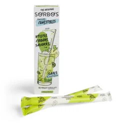 Lot de 6 pailles comestibles