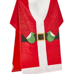 Lot de 10 serviettes en papier désign Père Noël