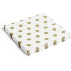 Lot de 16 serviettes en papier imprimé 33x33cm