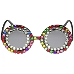 Lunette de soirée avec strass
