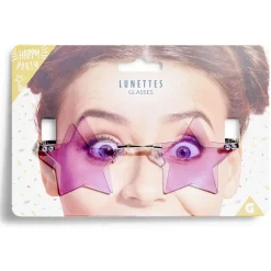 Lunettes en forme d'étoile