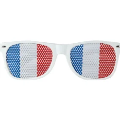 Lunettes perforées supporter France