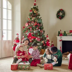 Lutin en bois à suspendre L10cm - 2 modèles fille ou garçon