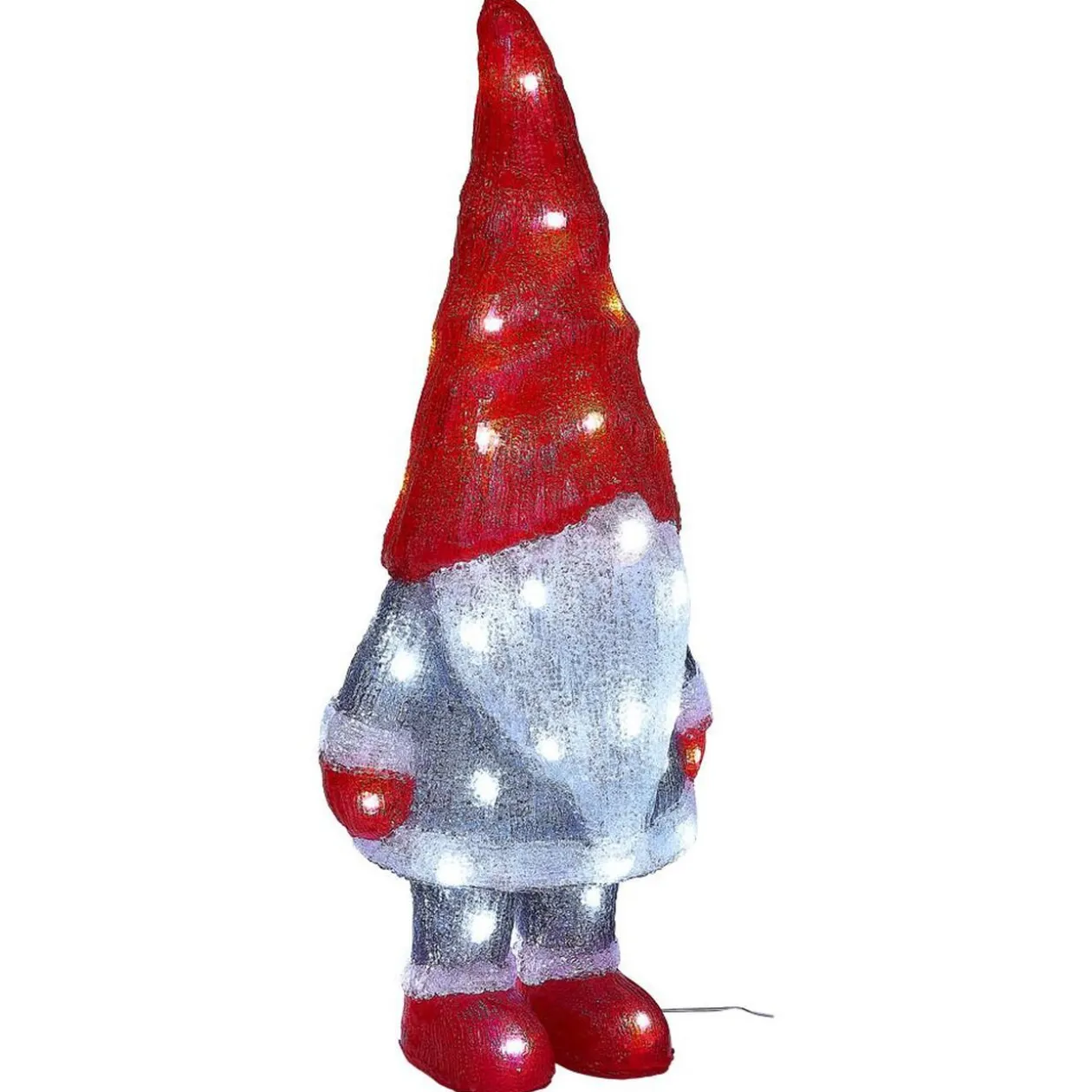 Lutin Noël lumineux 50 LED H60cm