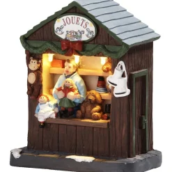 Magasin de jouets de Noël lumineux