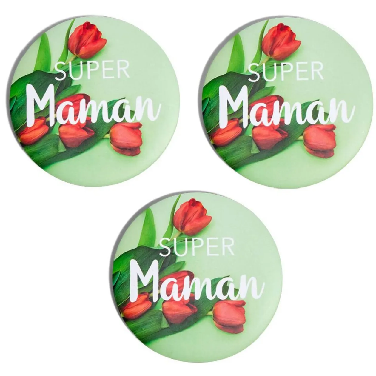 Magnet citation 5x5cm - 3 modèles