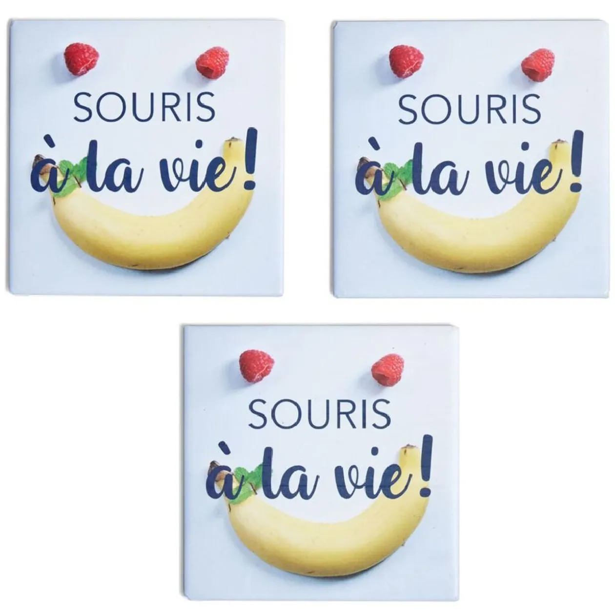 Magnet citation 5x5cm - 3 modèles