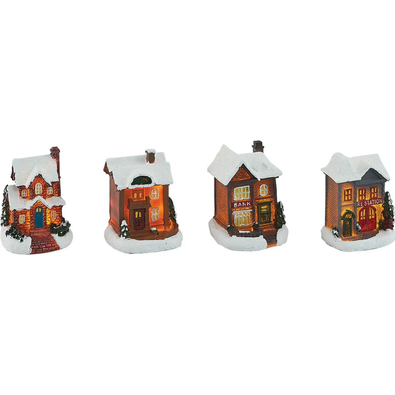 Maison led pour village de Noël