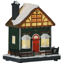 Maison lumineuse banc froid en résine