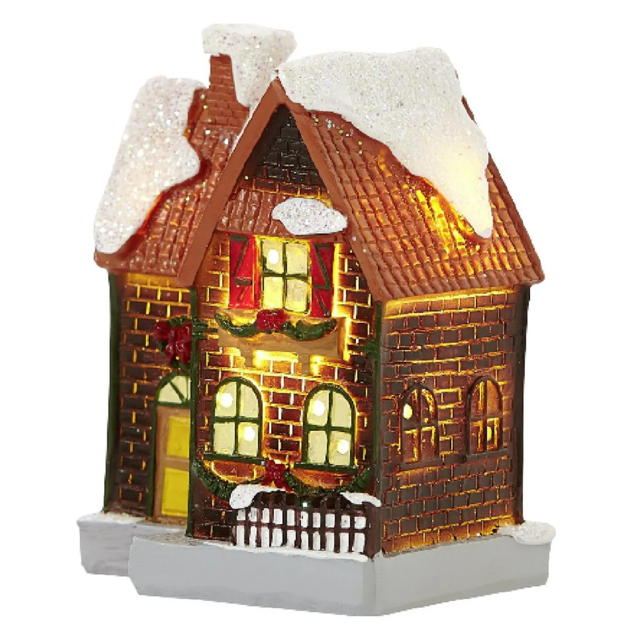 Maison lumineuse de Noël