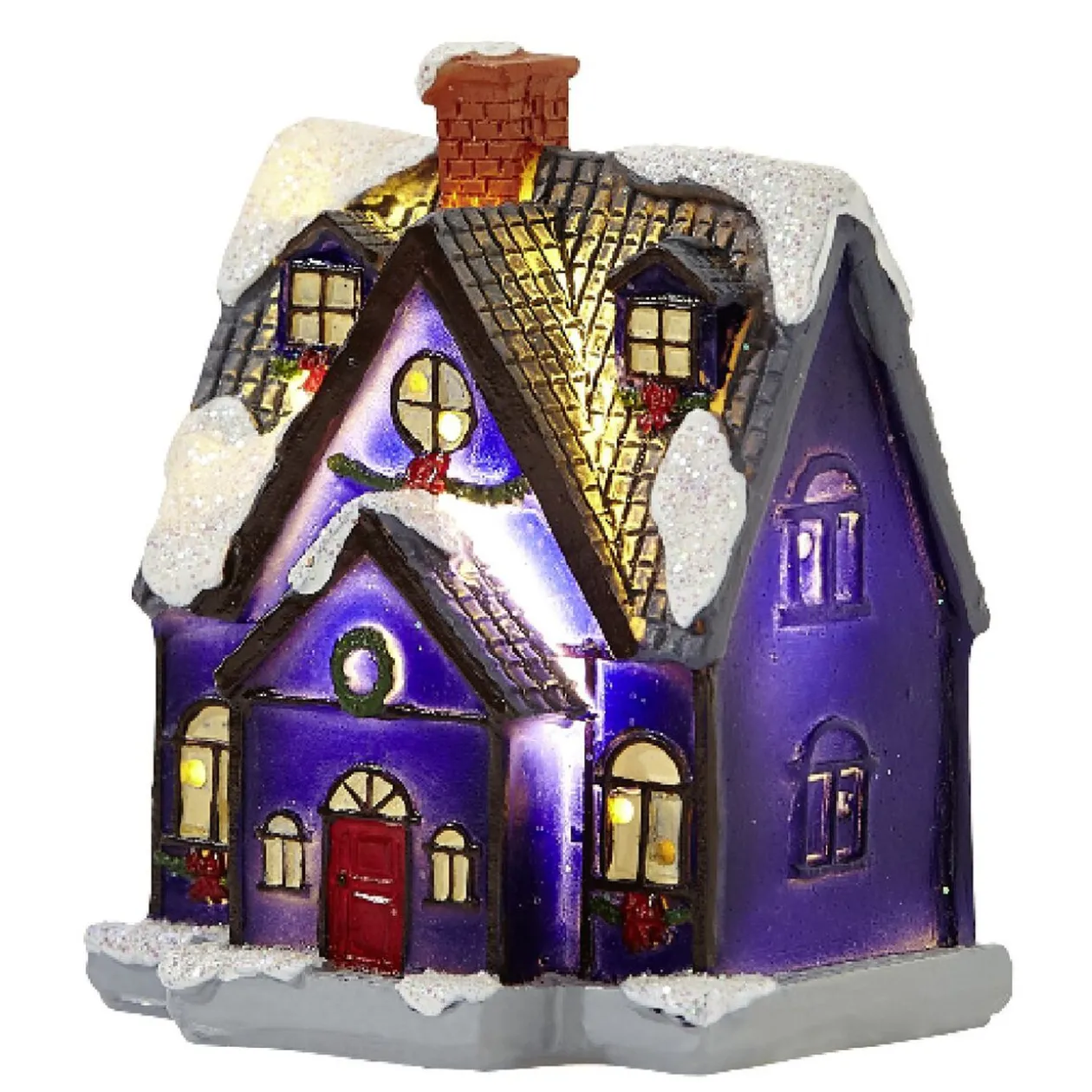Maison lumineuse de Noël