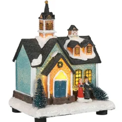 Maison lumineuse miniature 2 LED