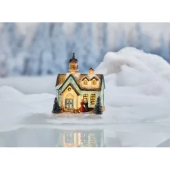 Maison lumineuse miniature 2 LED