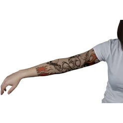 Manchette imprimé tatoo 42x9.5x2 4mod faux tatoo