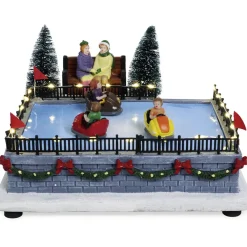 Manège auto tamponneuse lumineux animé musical multicolore