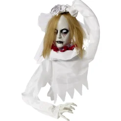 Mariée animé dame blanche Halloween à poser