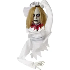 Mariée animé dame blanche Halloween à poser