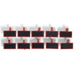 Marque place pince bois paillette