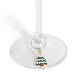 Marque verre décoratif Noël x6