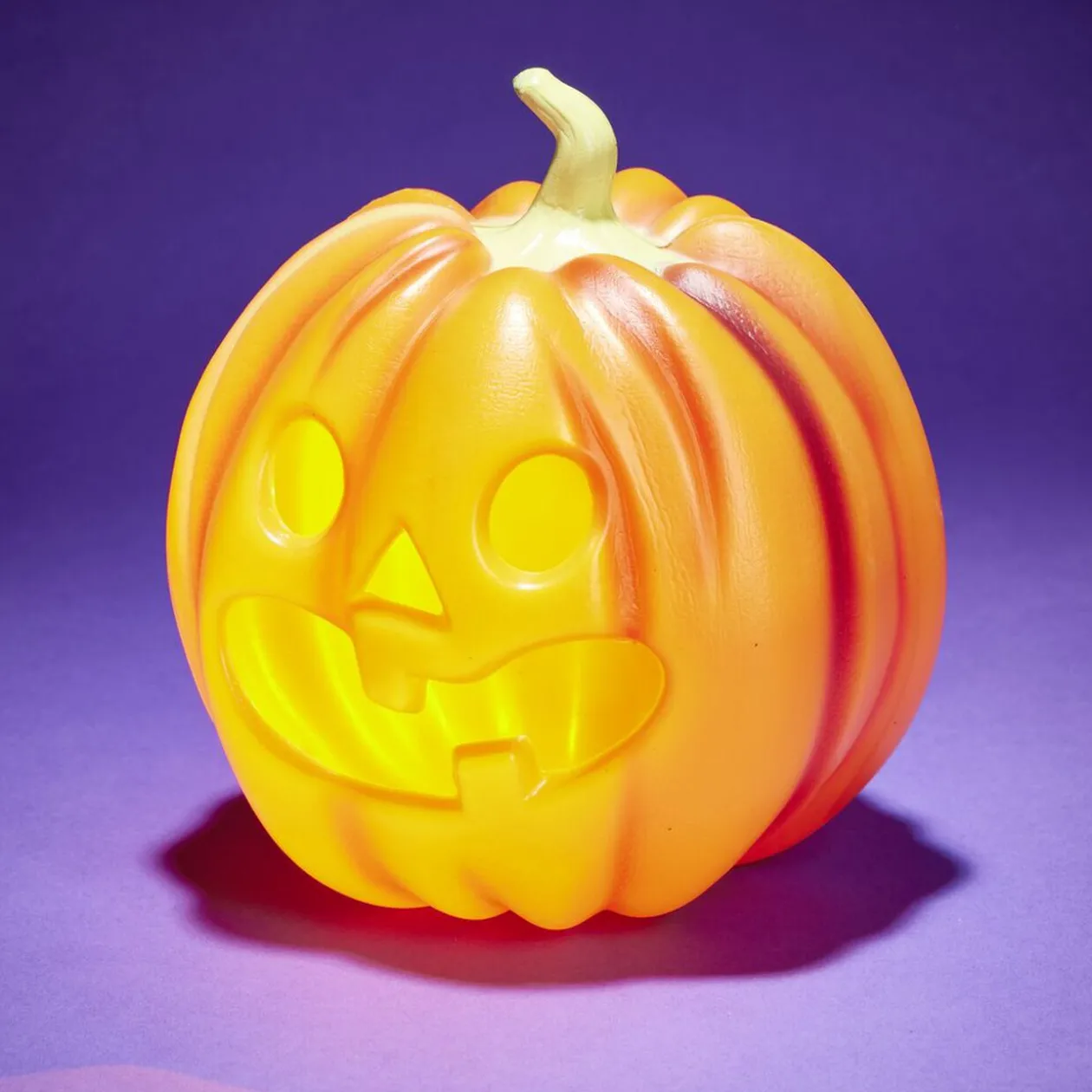 Mascotte citrouille Halloween Ø18,5x24cm