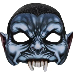 Masque adulte 3D vampire noir bleu