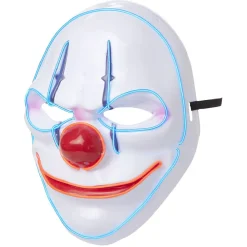 Masque clown adulte LED