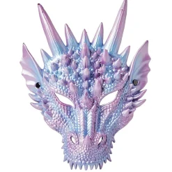 Masque enfant Halloween dragon violet