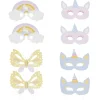 Masque fée licorne x8