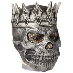 Masque Halloween démon avec couronne