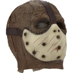 Masque horreur Halloween latex marron