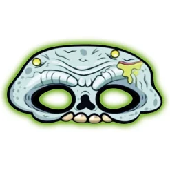 Masque lumineux zombie
