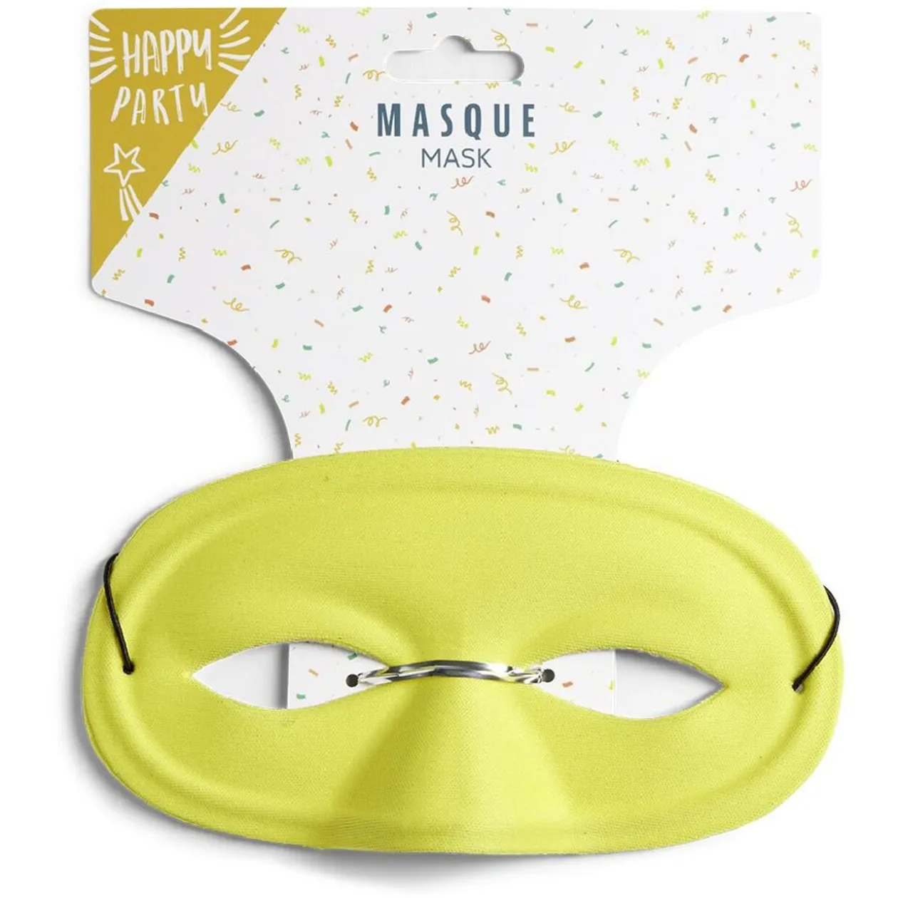 Masque plastique flashy - 4 modèles