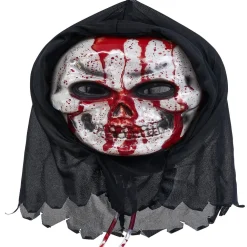 Masque squelette saignant