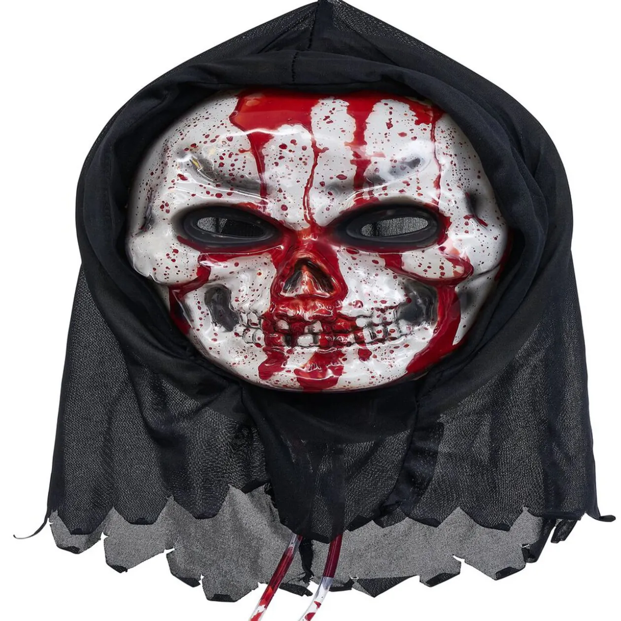 Masque squelette saignant