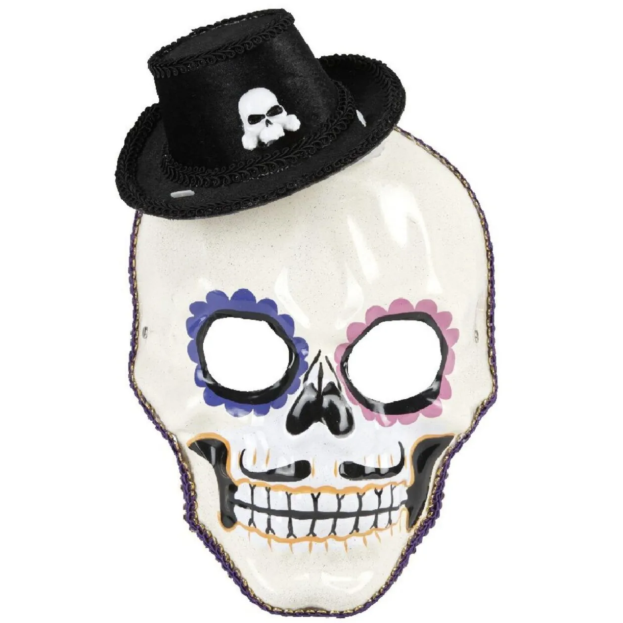 Masque tête de mort Day of the Dead adulte