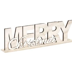 Message à poser avec inscription Merry Christmas