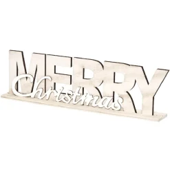 Message à poser avec inscription Merry Christmas