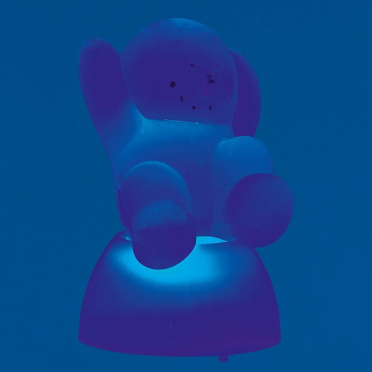 Mini bonhomme de neige Noël lumineux à poser h.5,5 cm