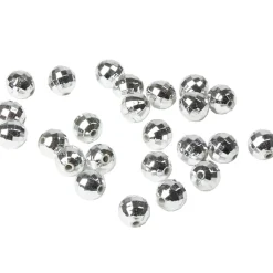 Mini boule décorative argentée x24