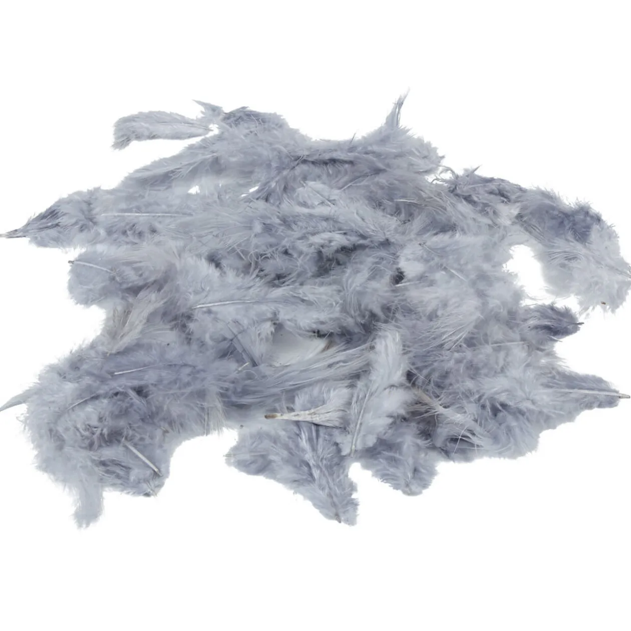 Mini plume argentée x35