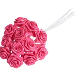 Mini rose fuchsia x72