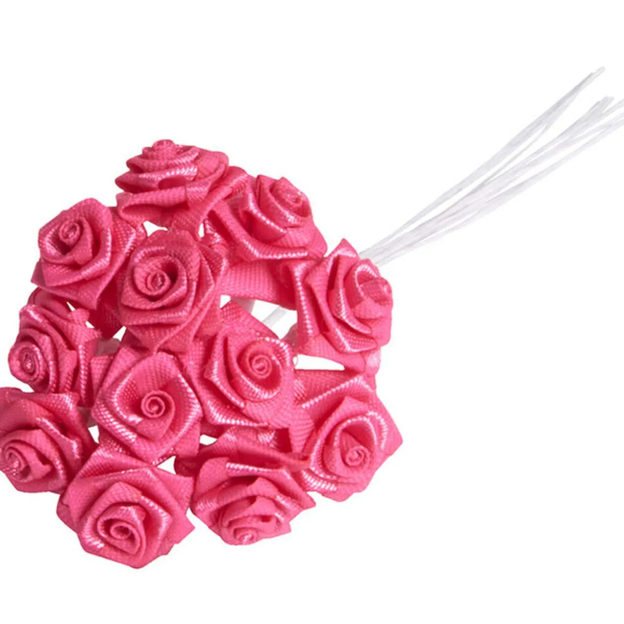 Mini rose fuchsia x72