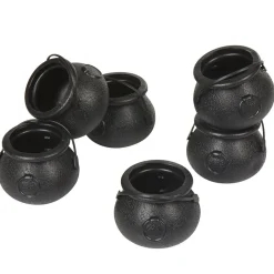 Mini seau à bonbons chaudron x6