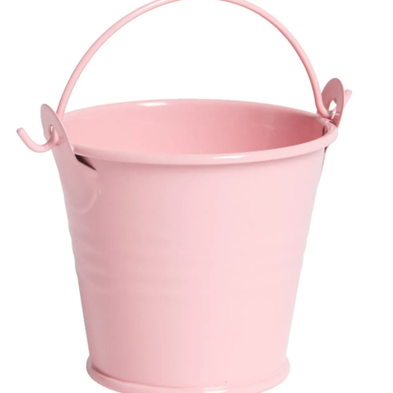 Mini seau rose x3
