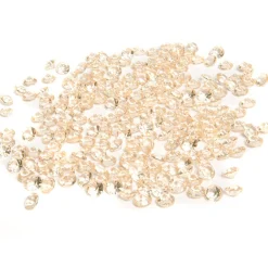 Minis diamants décoratifs ivoires transparents