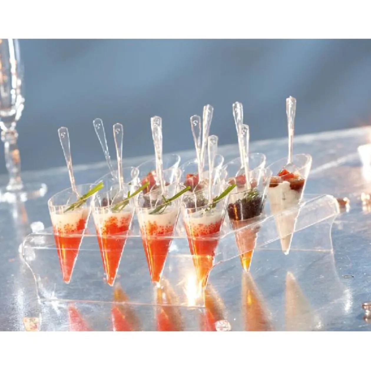 Mise en bouche cône x12