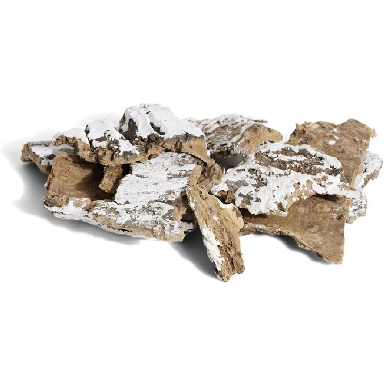 Morceaux d'écorce de bois pour crèche ou village de Noël